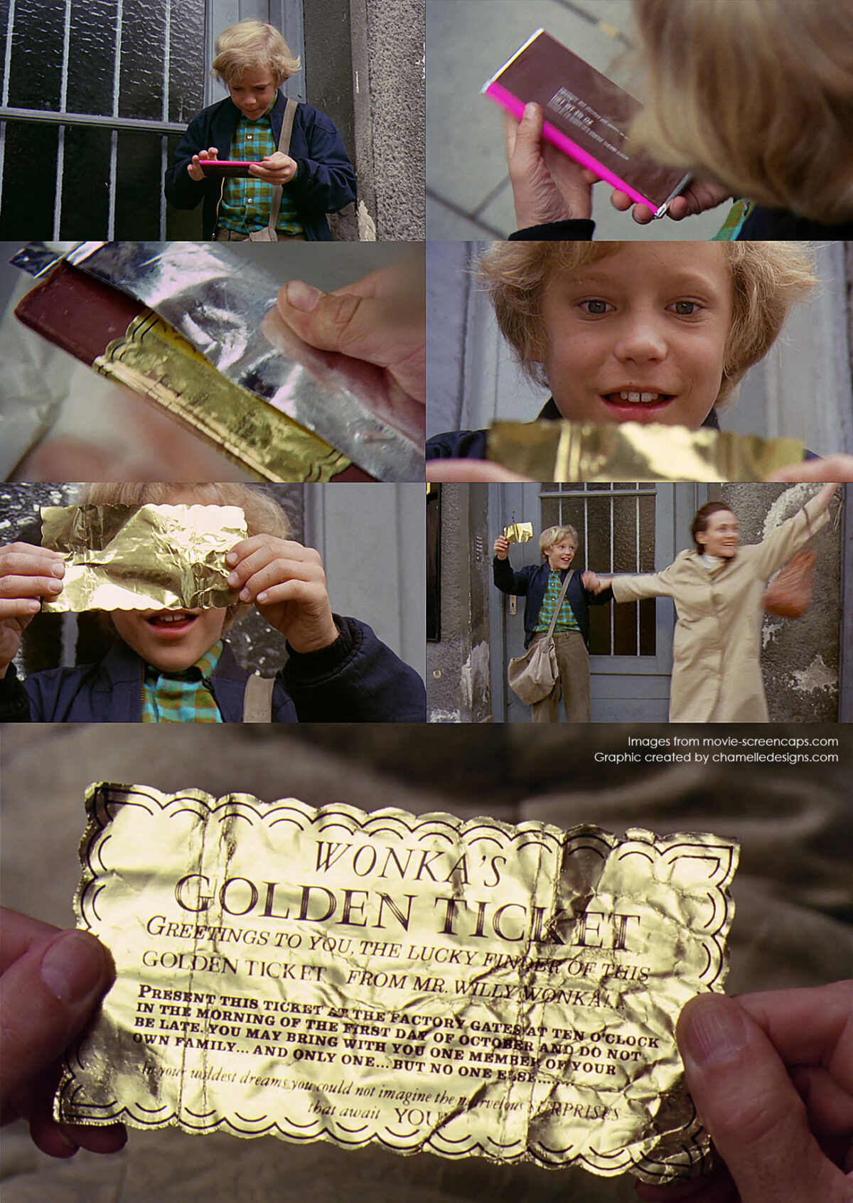 Golden ticket Wonka фильм